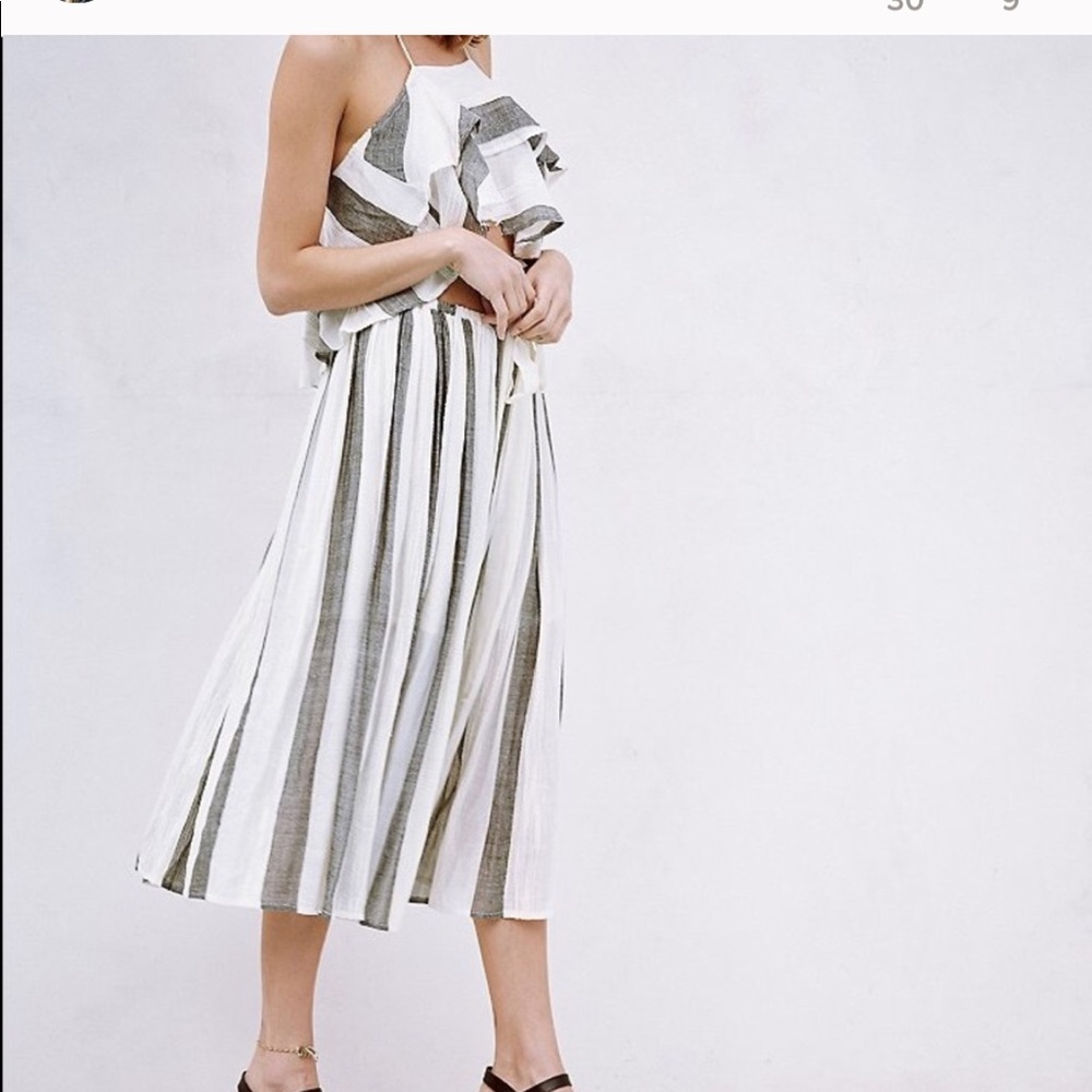 Free People striped “lily” set